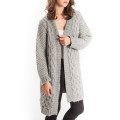 Monica Long Cable Knit Cardigan
