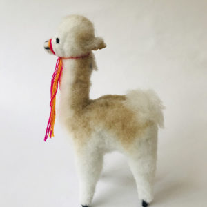 "Vicu" the vicuña- Alpaca fur toy