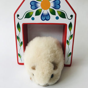 Alpaca Hand Made Guinea Pig toy- Cucha